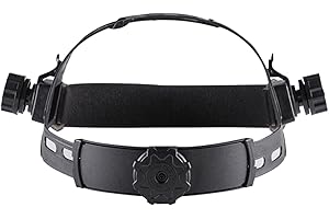 PERFK Maschera di saldatura Copricapo di Ricambio Fascia con un Batuffolo per Caschi di Saldatura Auto Casco Accessorio, Singola fascia