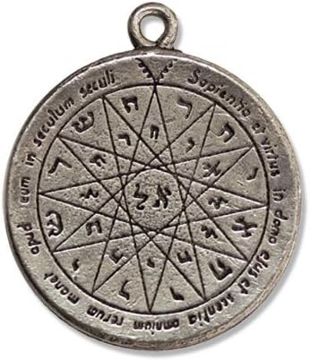 Pendant Charm/Talisman/Mane Pentacle of The Merkur Oriental - Pentacle N2 - Success and Achieve Objectives