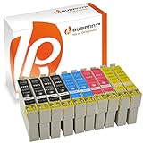 10 Bubprint® Druckerpatronen kompatibel für Epson T1291 -...