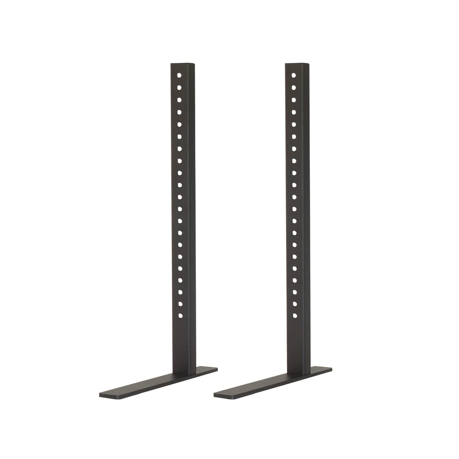 SAFWE® - TVBS 1832 - Universal TV Base Stand -Table top Stand - TV Table Mount Fits Most 18 to 32 inch LCD & LED TV - VESA up to 100 x 200, 200 x 200, 200 x 300 mm (Materiel : Metal/Color : Black)