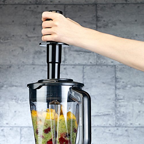 Rosenstein & Söhne Profi-Standmixer BR-2000, 6 Programme, 2 Lit., 1.600 W, 33.000 U/Min. - 5