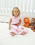 Schlummersack Bambus Baby Sommerschlafsack mit Füßen 1 Tog – Pink Igel – erhältlich in 4 verschiedenen Grössen - 3