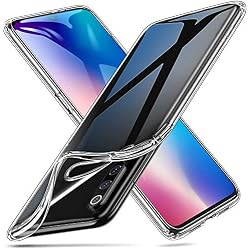 ESR Funda Essential Zero de TPU Suave Transparente Delgada Compatible con Xiaomi Mi 9, Funda Suave de Silicona Flexible - Jalea Transparente