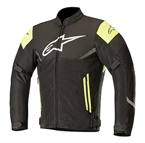Alpinestars Men's 2979 Axel Air Jacket (Black and Yellow, XXL)