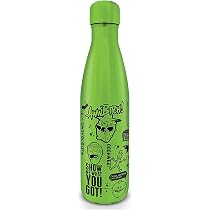 Gourde Rick And Morty En Acier Inoxydable 500ml - Isolation Sous Vide, Citation, Licence Officielle