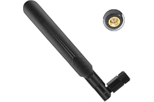 Heayzoki WiFi Router Antenna Omnidirection Antenna 2.4G/5G Dual Band Portable SMA for RT-AC68U EX6200 AC15 AC68U RT-AC88U AC88U AC3200 AC66U(black)