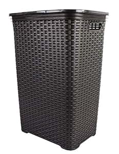 Wäschebox in Flechtoptik Wäschekorb Wäschetonne Wäschetruhe