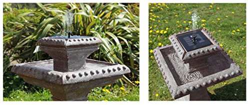 Solaray™ Solar-Vogeltränke „Pizzaro“ mit LED-Beleuchtung - 5