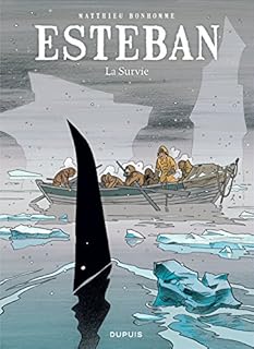 jaquette livre Esteban - tome 3 - La survie