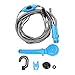 Produktbild Holdream Outdoor Camping Dusche tragbar 12 V Auto Zigarettenanzünder Auto Waschmaschine Dusche blau