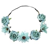 corona flores invitada Los venda de pelo son especial diseño para las mujeres, cuando hace deporte ,lavarse,bailarse,viajar,podría ponerse estas venda de pelo,son perfectos para cualquier ocasión.