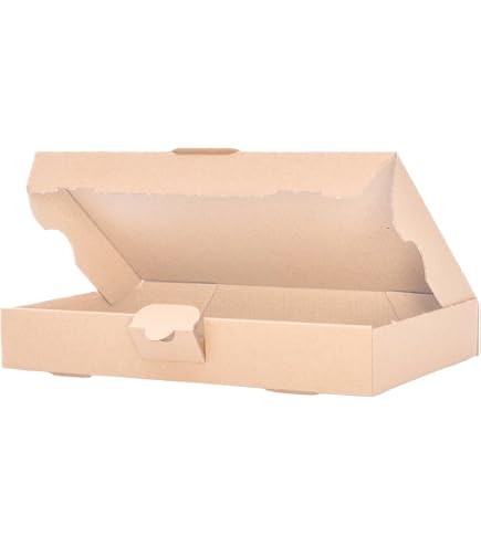 MyPack Maxibriefkartons – 25 Stück, 180x130x45 Mm, Weiß, Faltbar, Für Versand