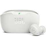 JBL Wave Buds Auricolari Wireless In-Ear Bluetooth, Waterproof IP54 e Antipolvere IPX2, Deep Bass Sound, Tecnologia TalkThru 