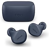 Jabra Elite 2 in Ear True Wireless Earbuds with 21 Hours of Battery, 2 Built-in Microphones for Clear Calls, Rich Bass and Co