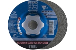 Pferd Schleifscheibe CC-Grind Solid SGP STEEL 125mm