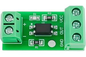 DUZEPA 1-kanals PC817 optokopplare isoleringsmodul (3–5 V) lämplig för fotoelektriska isolatorer