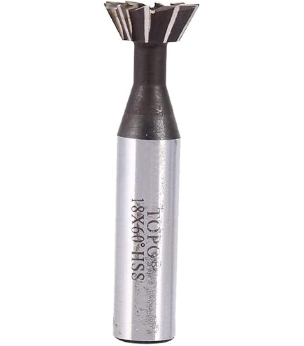 1 Pz. Fresa A Coda Di Rondine, 45/55/60 Gradi HSS Gambo Dritto Fresa A Coda Di Rondine Fresa Terminale 10-60 Mm Diametro Di Taglio Fresa CNC For - Foto 8