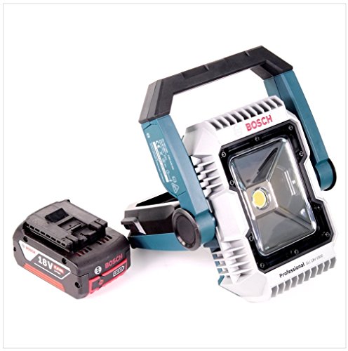 Bosch GLI 18 V-1900 Akku Baustellen Lampe Leuchte mit 1 x Bosch GBA 18 V 6 Ah Akku - 2