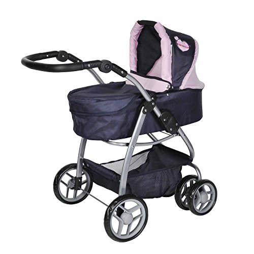 Knorrtoys 90794 Coco combi doll pram (Blue)