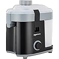 AMAZON BASICS 450 W CENTRIFUGAL JUICER WITH PUSHER, REMOVABLE PULP CONTAINER, SS MESH FILTER & 3 SPEED SETTINGS I FOR JUICING FRUITS, VEGITABLES & MORE, ISI-MARKED, BLACK