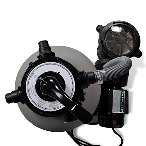 vidaXL Sandfilteranlage Sandfilter Filteranlage mit Poolpumpe 35 cm - 2