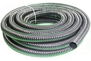 HeRo24 PVC Spiralschlauch 32 mm (1¼") – 20 m – flexibler Saug- & Förderschlauch mit Hart-PVC-Spirale – ideal für Teich, Pumpen, Filteranlagen & Bachläufe