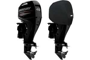 Oceansouth Mercury Demi Hors-Bord Housse pour Bateau (40HP to 60HP (4 Stroke 4CYL 995CC))