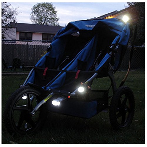 HelloPretty High Visibility Pushchair/Buggy Reflector Safty Night (random color)