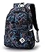 Produktbild CANDT Rucksack Student College Wasserdicht Nylon Rucksack Männer Laptoptasche Schulrucksack mit USB-Anschluss (Farbe : Dynamic Planet)