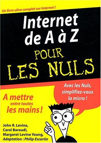 couverture de : Internet de A &agrave; Z pour les nuls