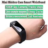 eptek @ HD1080P Mini Spion versteckte Kamera DVR Uhr Smartwatch Armband Camcorder Video Recorder Covert Kindermädchen Smart Wristband Kamera DV