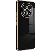Microsonic Xiaomi Redmi Note 14 Pro 5G Kılıf Olive Plated Siyah [Redmi Note 14 Pro 5G ile Uyumlu Kılıf - Siyah]