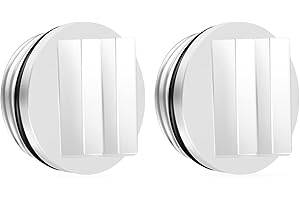 Lohill 2pcs Wasser Stecker, Pool Winter Stecker Düse, Pool Stecker Pool Rohr Stecker Gewinde, Pool Eintritt Düse, für gegen Frost auf Schwimmbädern, Abflussrohre