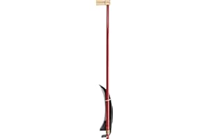 Leborgne, Faux à Broussailles 55 cm, Outil de jardinage en acier trempé, poignée ergonomique, idéal pour couper les broussailles et les ronces, parfait pour les jardiniers amateurs et professionnels