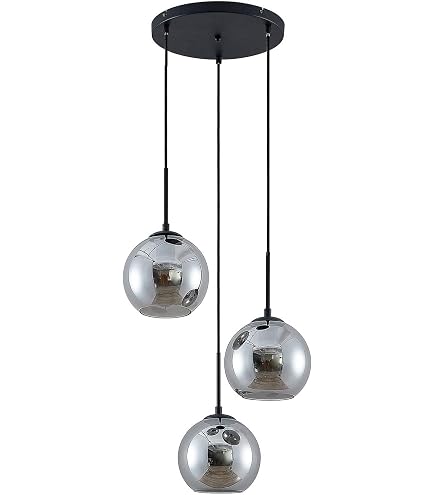 Sfera Decorativa In Vetro Colore Grigio Fumé – Oggetto D'arredo Moderno, Elegante E Minimal