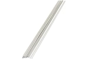 UXCELL sourcingmap 20pcs 300mm x 2mm Tige ronde en acier inoxydable barres d'essieu pour RC