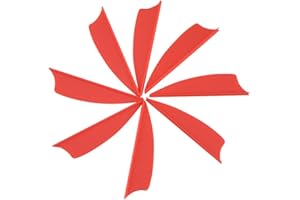 SHARROW 100pcs Plastic Arrow Vane 1.75" 2" 2.5" 3" Fletching Arrow Feathers TPU Fletches for DIY Arrow Archery