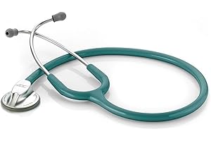 ADC Adscope 612 - Lightweight Platinum Clinician Stethoscope - Teal
