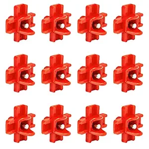 DoubleWood 12Pcs Chicken Nipples Horizontal Side Mount Poultry Water Nipple Waterer Drinker Outdoors for Chicken Ducks Quail and Other Poultry (12)