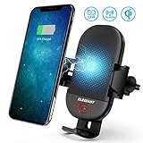 ⚡【Intelligente Easy Bedienung】 Infrarot Sensor & One Touch Release. Dank der Infraroterkennung Technologie, solange sich das Telefon in der Nähe des Geräts befindet, werden zwei Seite automatisch geöffnet. Wenn Sie das Telefon in den Erkennungsbereich legen, wird der Clip auf beiden Seiten automatisch erweitert und kontrahiert, um das Smartphone zu erfassen.