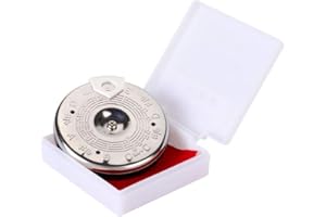 Bnineteenteam Chromatic 13 Tones Pitch Pipe Tuner C-C Tuning Tool con Estuche Accesorio para Instrumentos Musicales Pitch Pipe
