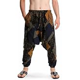 Whitewhale Men's Loose Fit Cotton Trousers