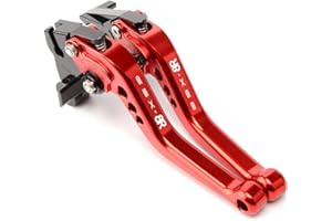 MTCRIGHTER for Suzuki GSX-8R 2024 Short Brake Clutch Lever CNC Aluminum Alloy Accessories (Red)