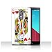 Produktbild Stuff4 Hülle / Hülle für LG G4/H815/H818 / Herz-König Muster / Kartenspielen Kollektion