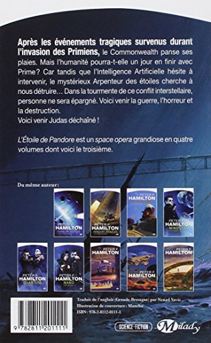 Livres Couvertures de L'Étoile de Pandore, Tome 3: Judas déchaîné