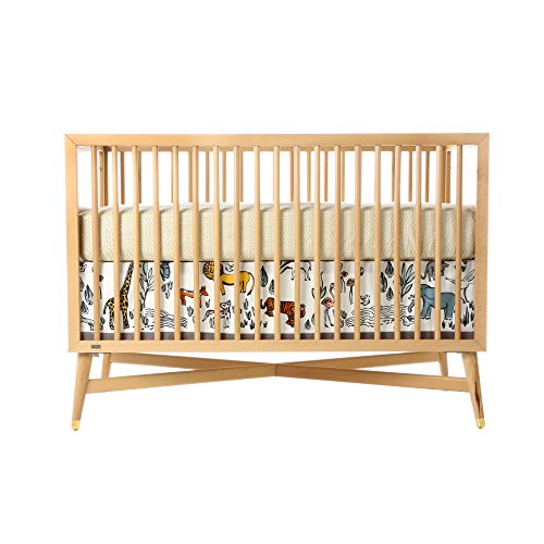 DwellStudio Canvas Crib Skirt, Safari by Dwell Studio