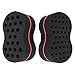 Carejoy Barber Hair Sponge Brush Make Dreads Locking Twist Coil Afro Curl Magic Locs, 1pcs