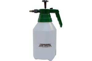 VIVAAS 1.5L Garden Pressure Sprayer Bottle Handheld Weed Spray Bottle with Adjustable Nozzle Portable Garden Hand Pump Action Pressure Sprayers Water Plant Chemical Hand Sprayer Gardening Equipment
