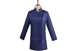 Cos-Animefly Jujutsu Kaisen Zenin Maki Cosplay Costume Halloween Party Outfit JK Uniform for Girls Women