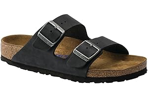 Birkenstock Women's Arizona SFB Cuir Suede Open Toe Sandals, 5